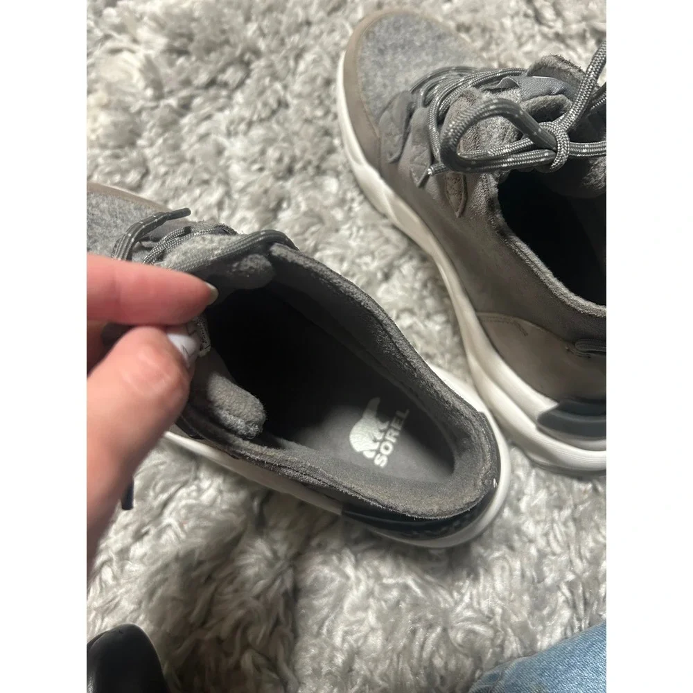 Sorel‎ Kinetic Rngd Caribou Boot in Gray sz 7.5